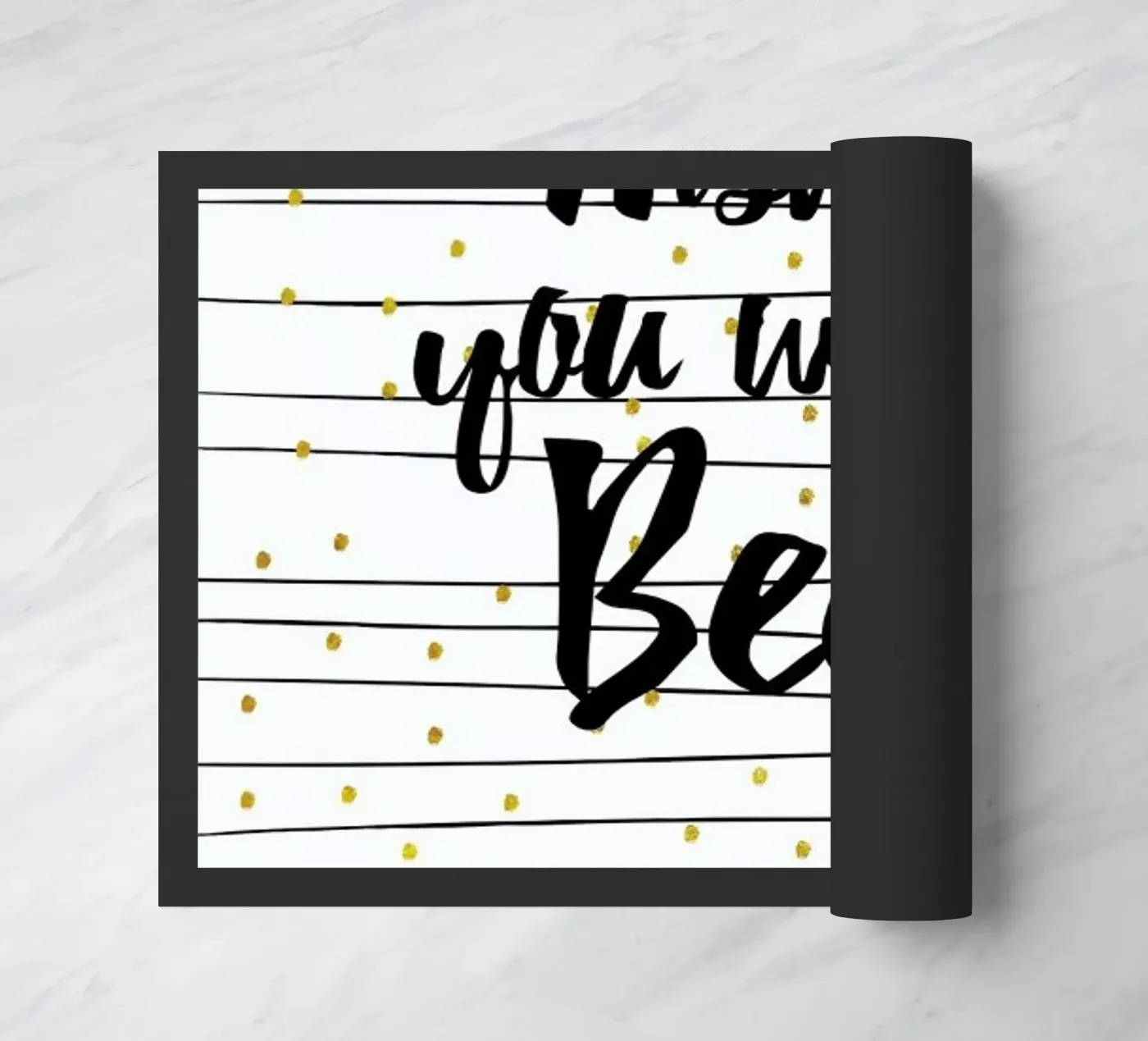 Beer deurmat van Froilein Juno