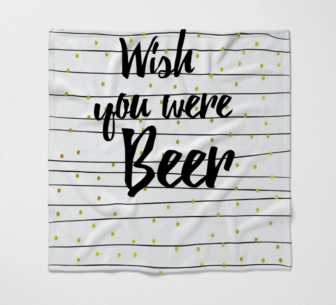 Beer fleecedeken van Froilein Juno