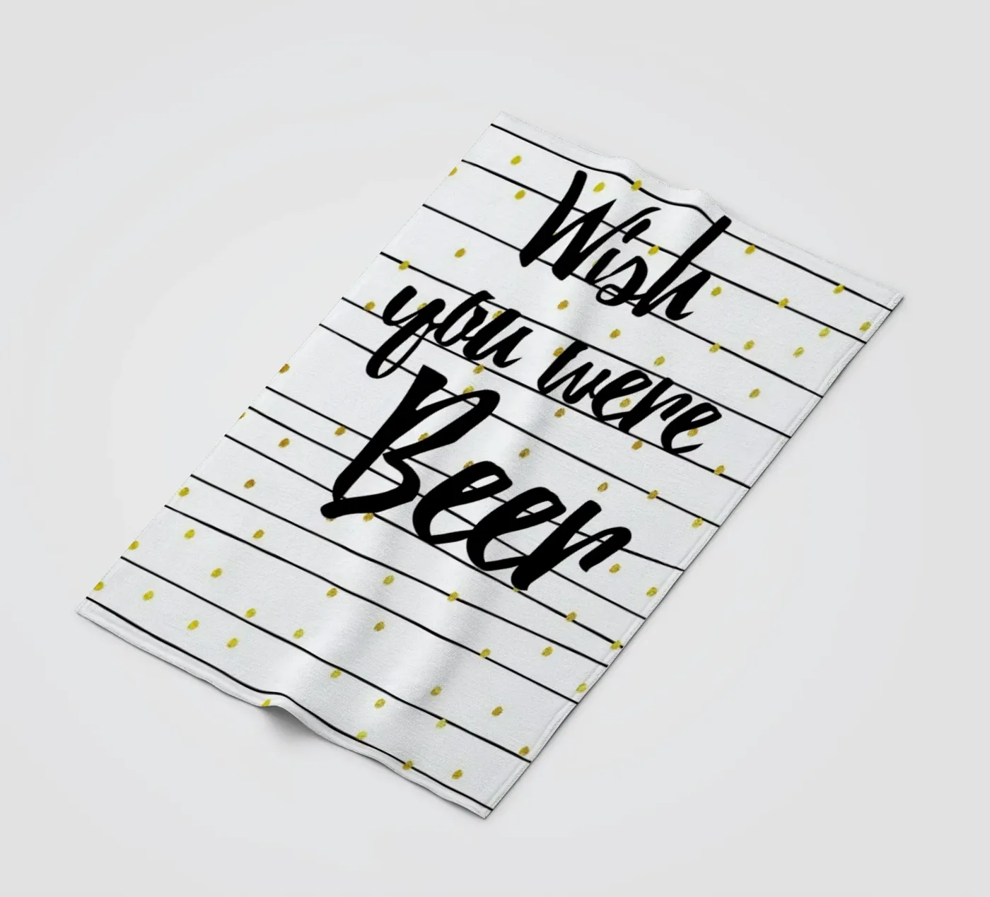 Beer fleecedeken van Froilein Juno