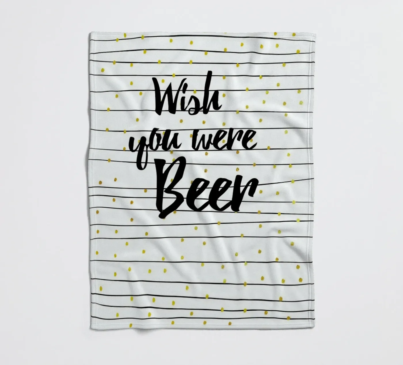 Beer fleecedeken van Froilein Juno