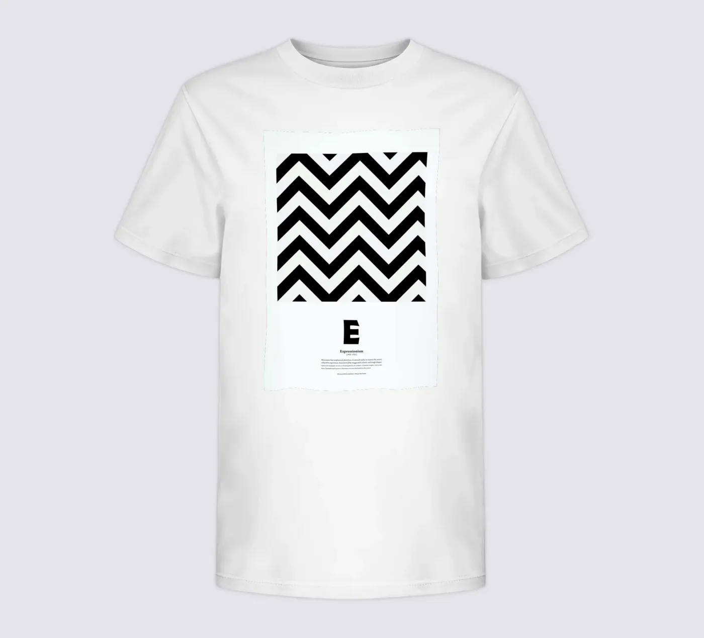 E - Expressionism t-shirt bambini da The True Type