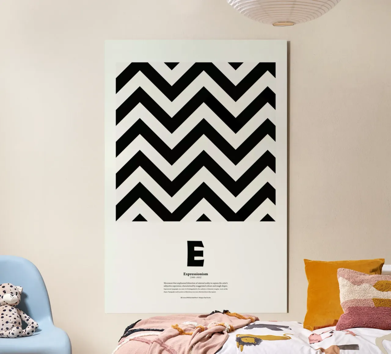 E - Expressionism alluminio dibond da The True Type