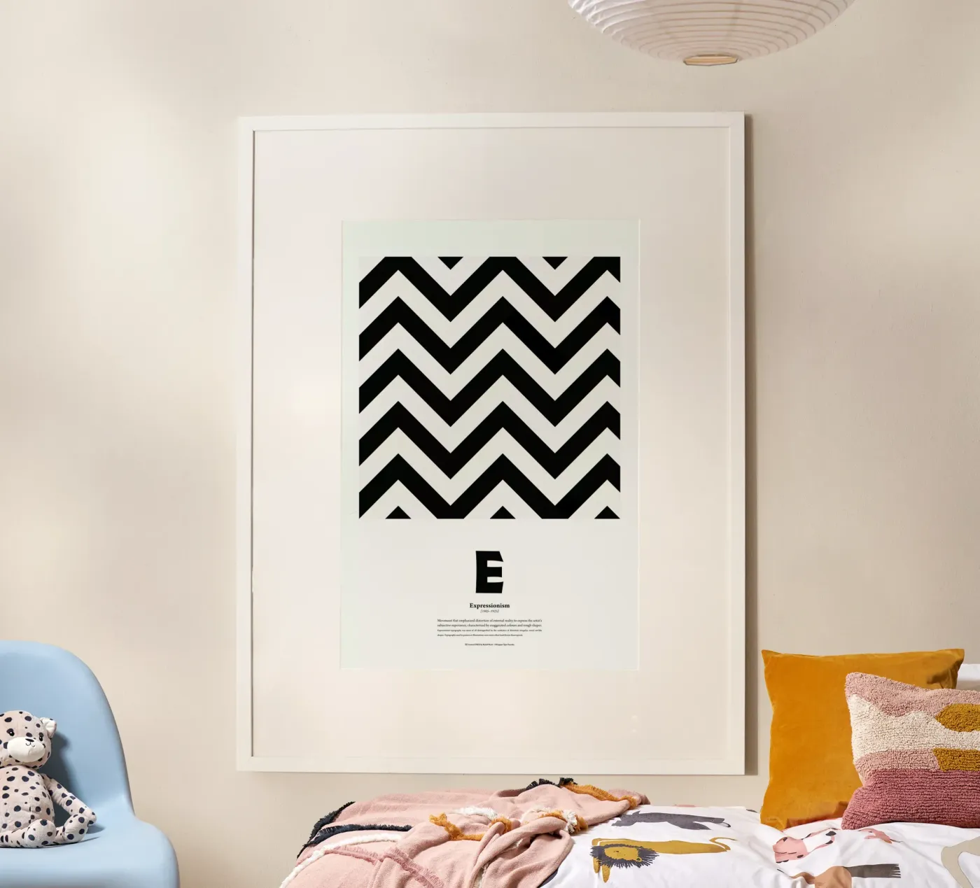 E - Expressionism poster da The True Type