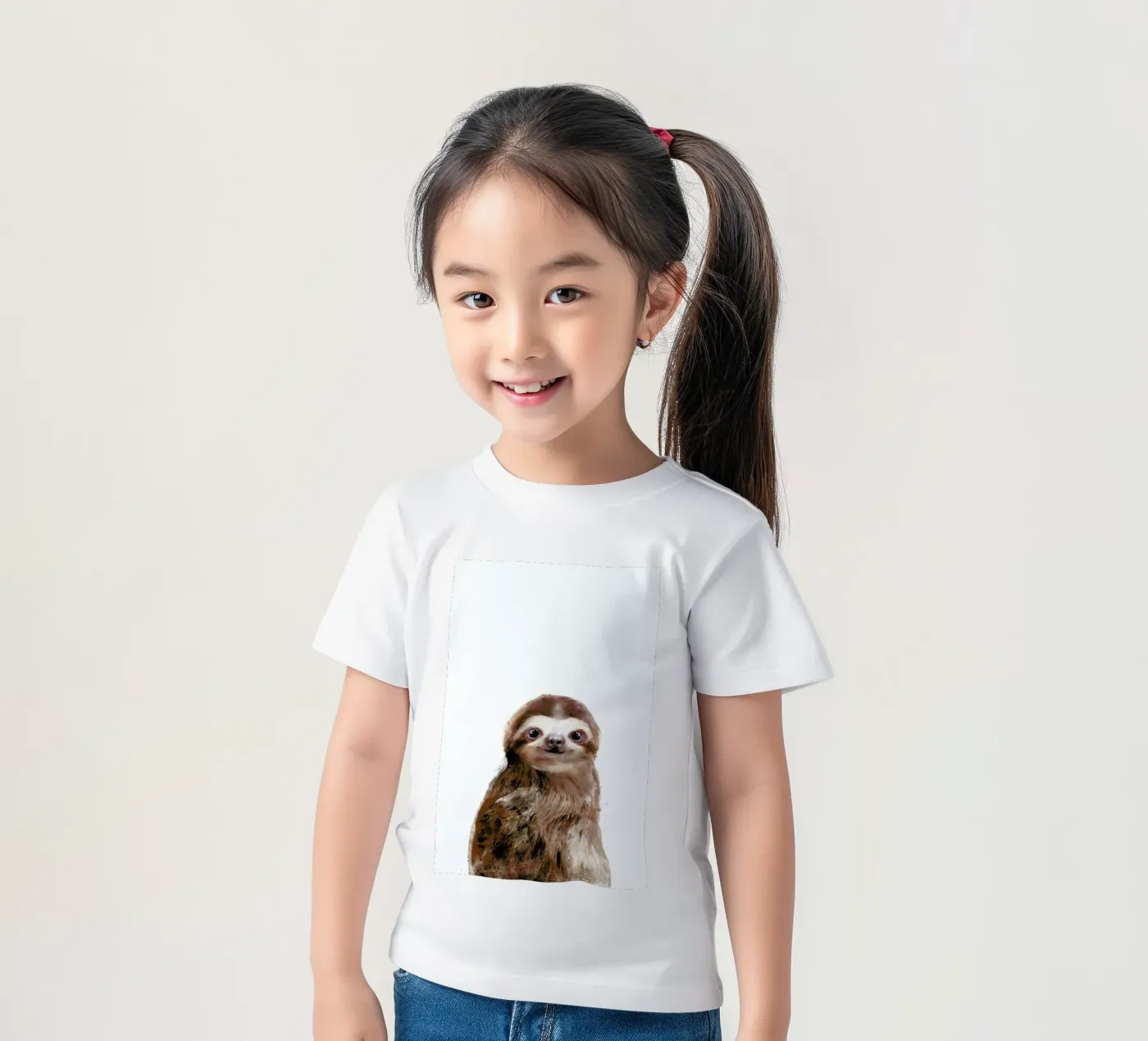 Little Sloth t-shirt bambini da Amy Hamilton