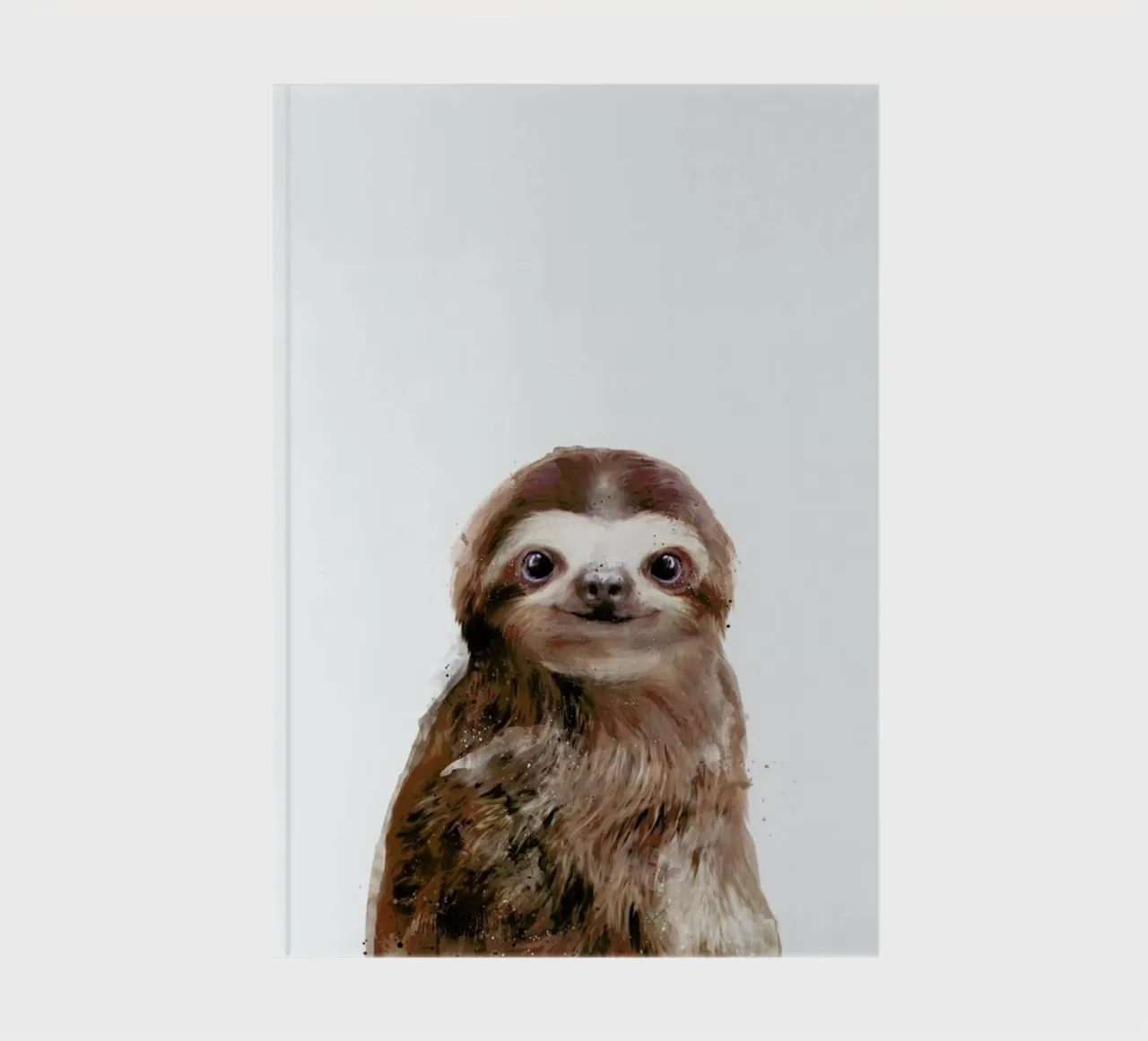 Little Sloth notebook by Amy Hamilton