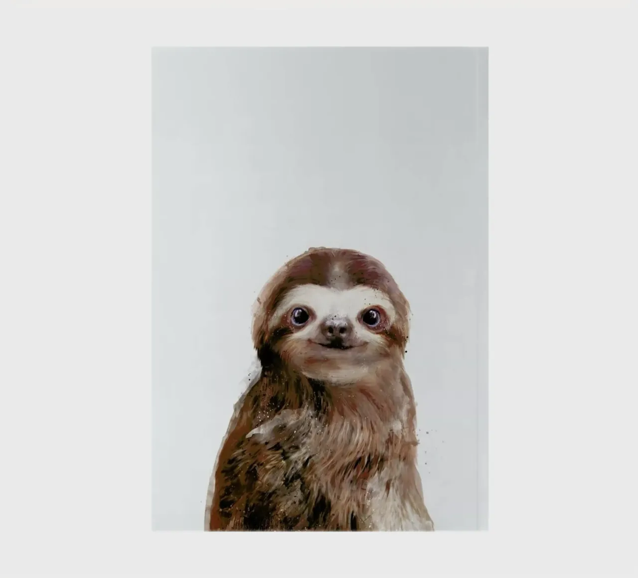Little Sloth notebook by Amy Hamilton