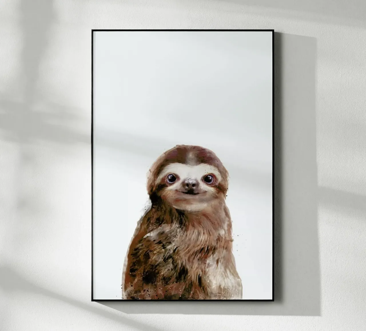Little Sloth plexiglass da Amy Hamilton