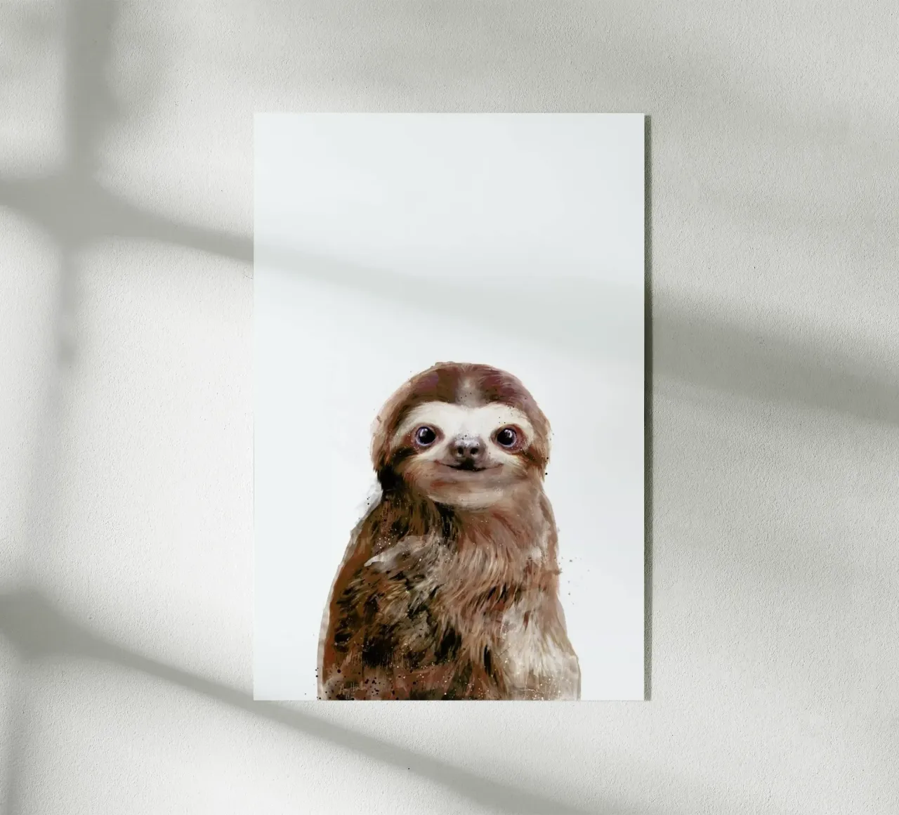 Little Sloth plexiglass da Amy Hamilton