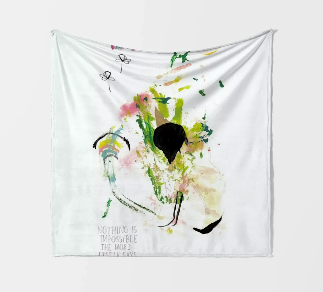 Everything Possible Fleecedecke von Victoria Verbaan