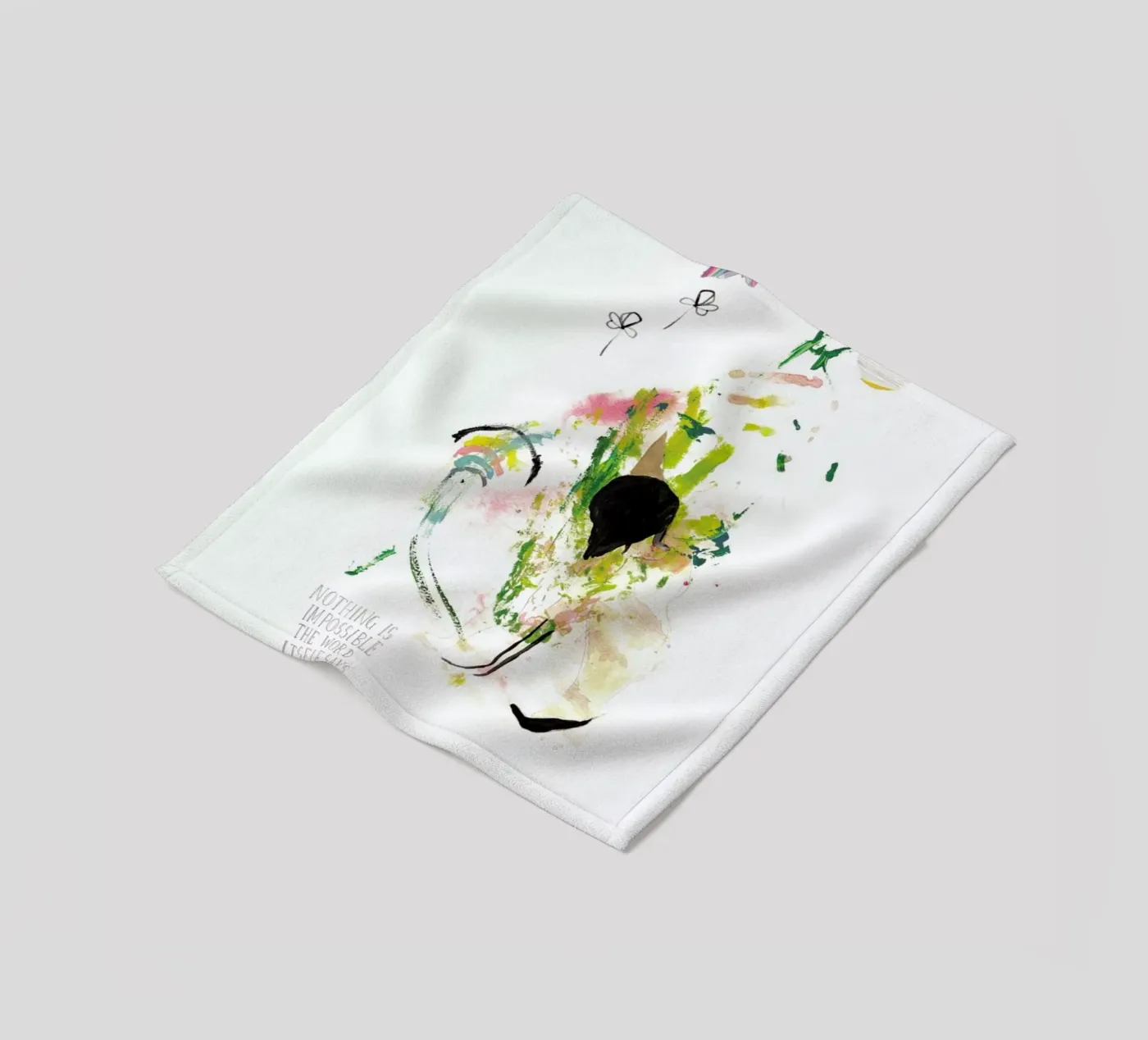 Everything Possible fleecedeken van Victoria Verbaan