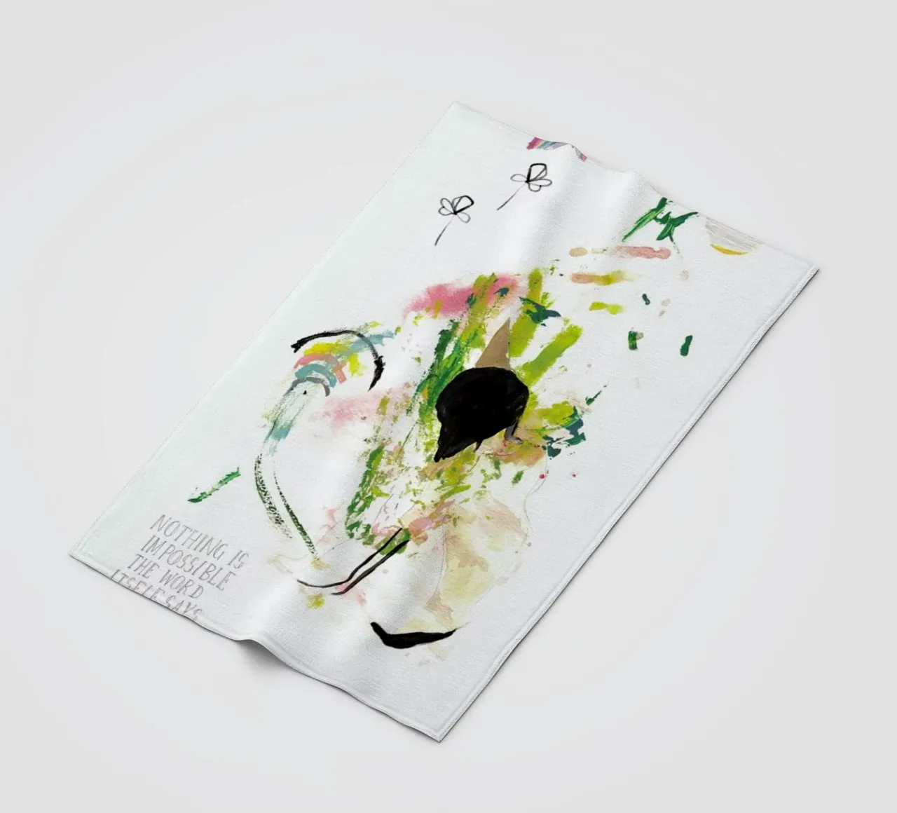 Everything Possible Fleecedecke von Victoria Verbaan