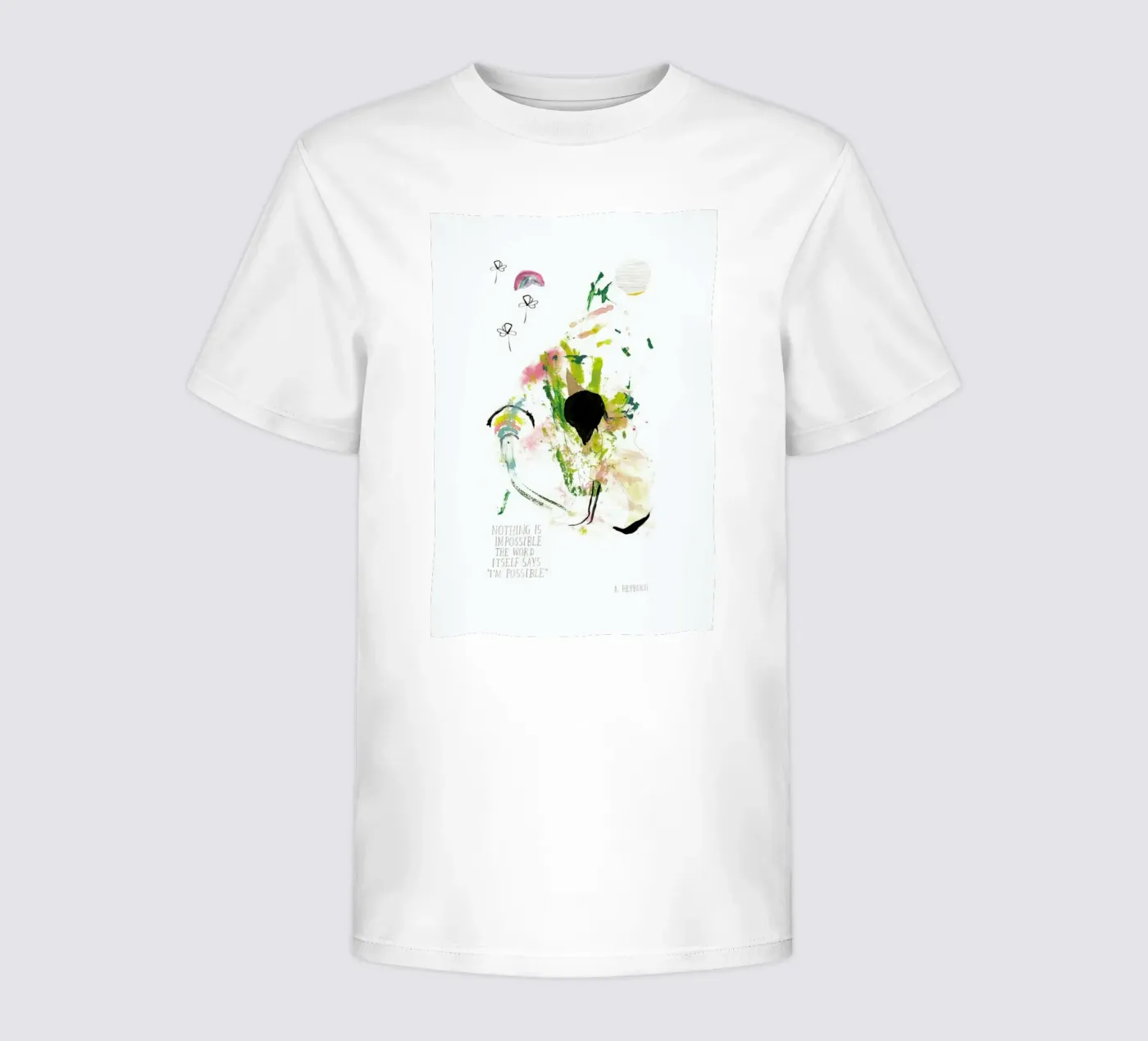 Everything Possible kinder t-shirt van Victoria Verbaan