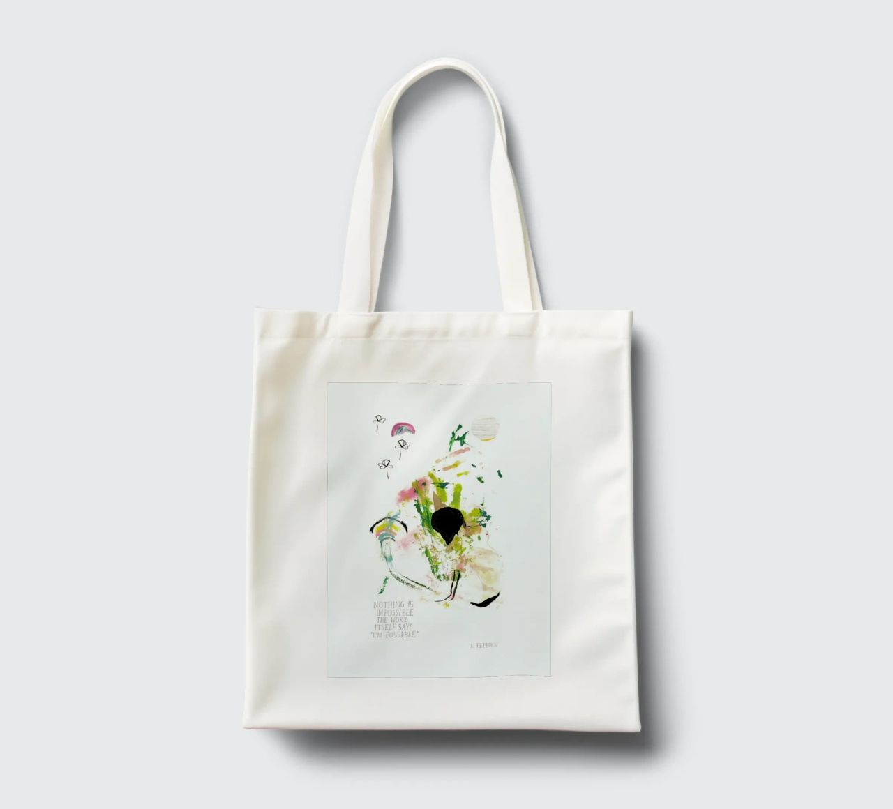 Everything Possible borsa in juta da Victoria Verbaan