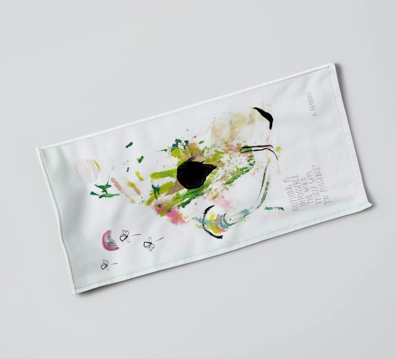 Everything Possible badhanddoek van Victoria Verbaan