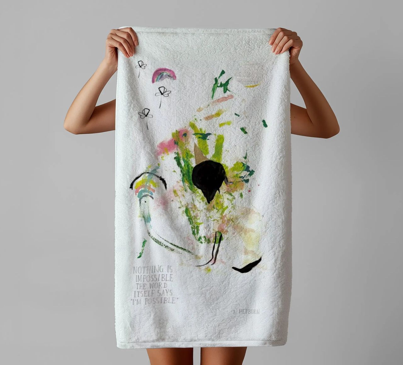 Everything Possible badhanddoek van Victoria Verbaan