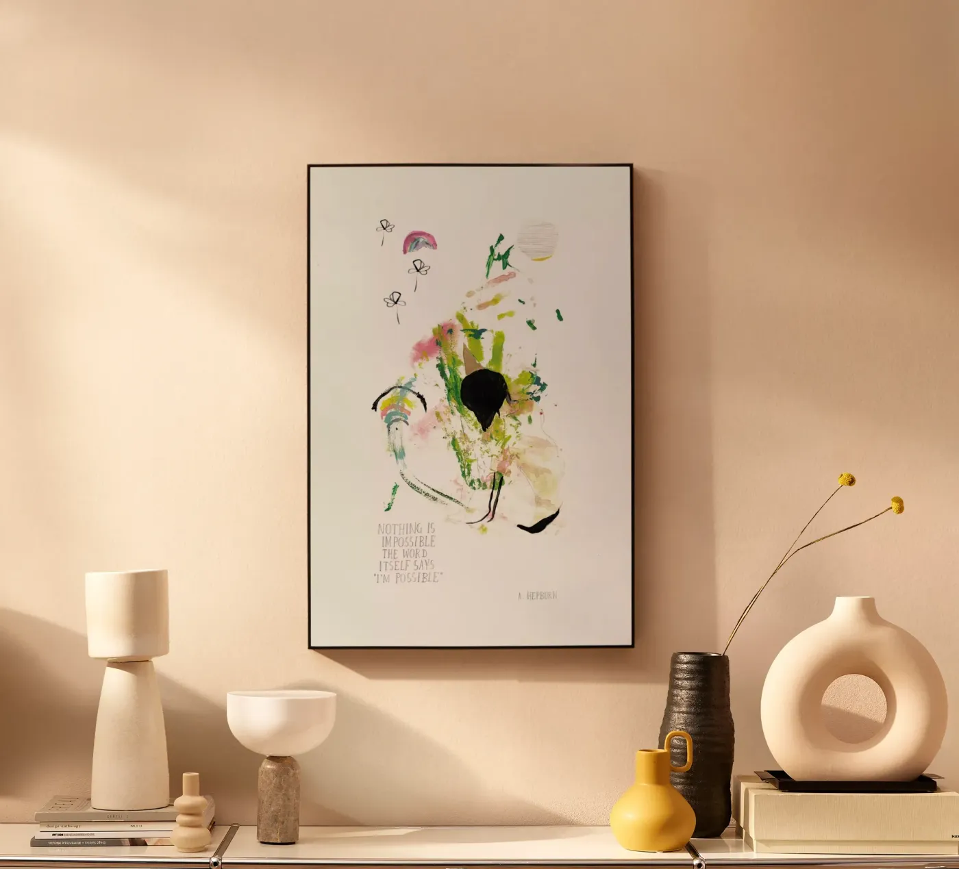 Everything Possible Acryl-Glas von Victoria Verbaan