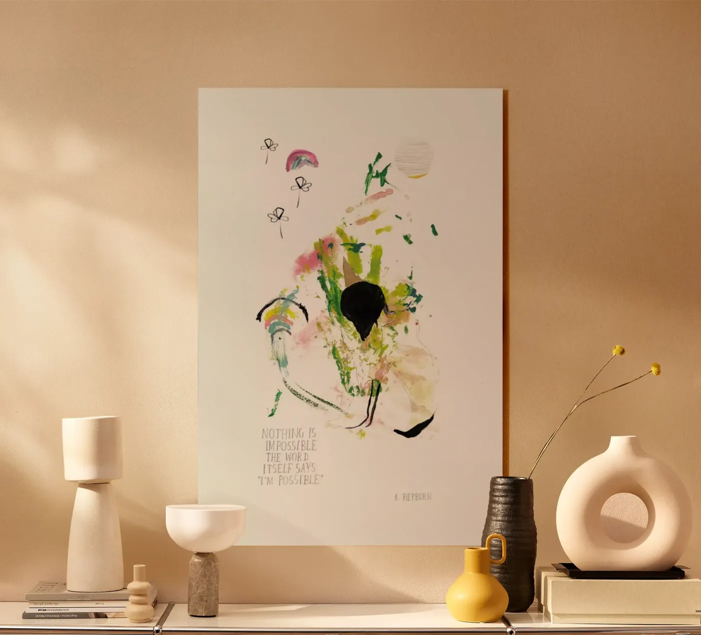 Everything Possible Acryl-Glas von Victoria Verbaan