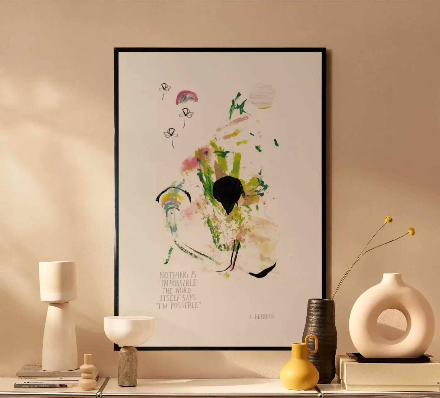 Everything Possible poster van Victoria Verbaan