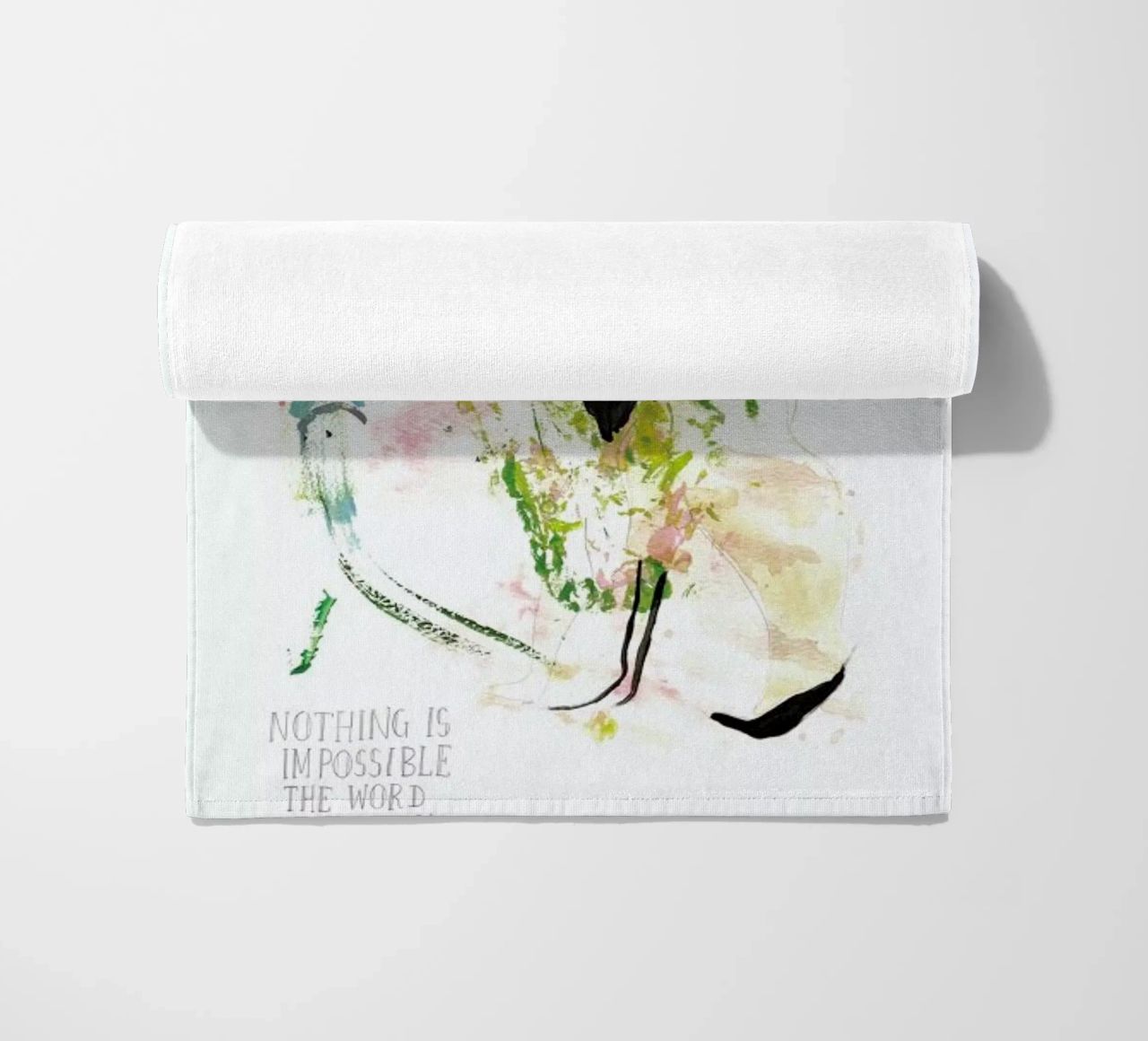 Everything Possible strandhanddoek van Victoria Verbaan