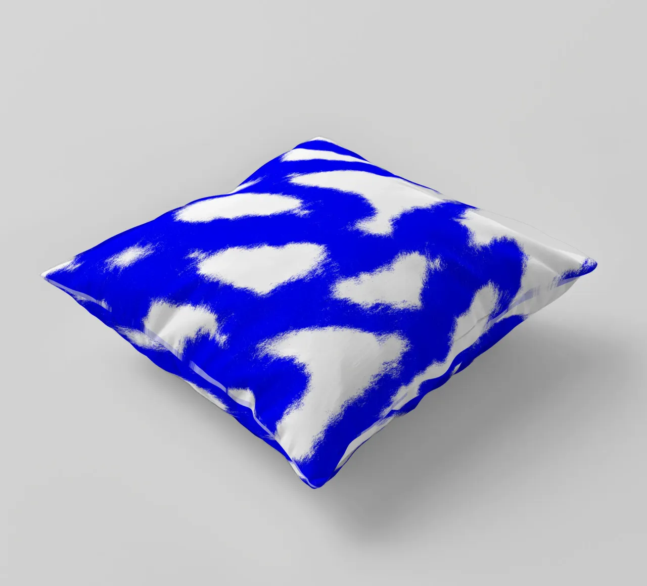 Blue Mesh cuscino da color&shape