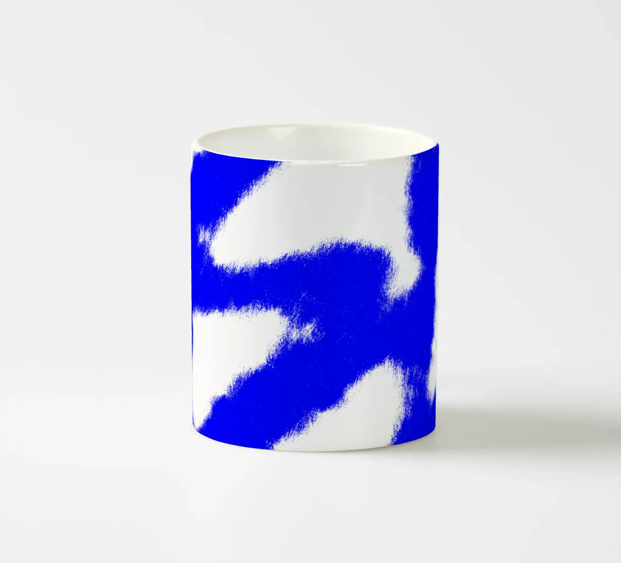 Blue Mesh tazza in ceramica da color&shape