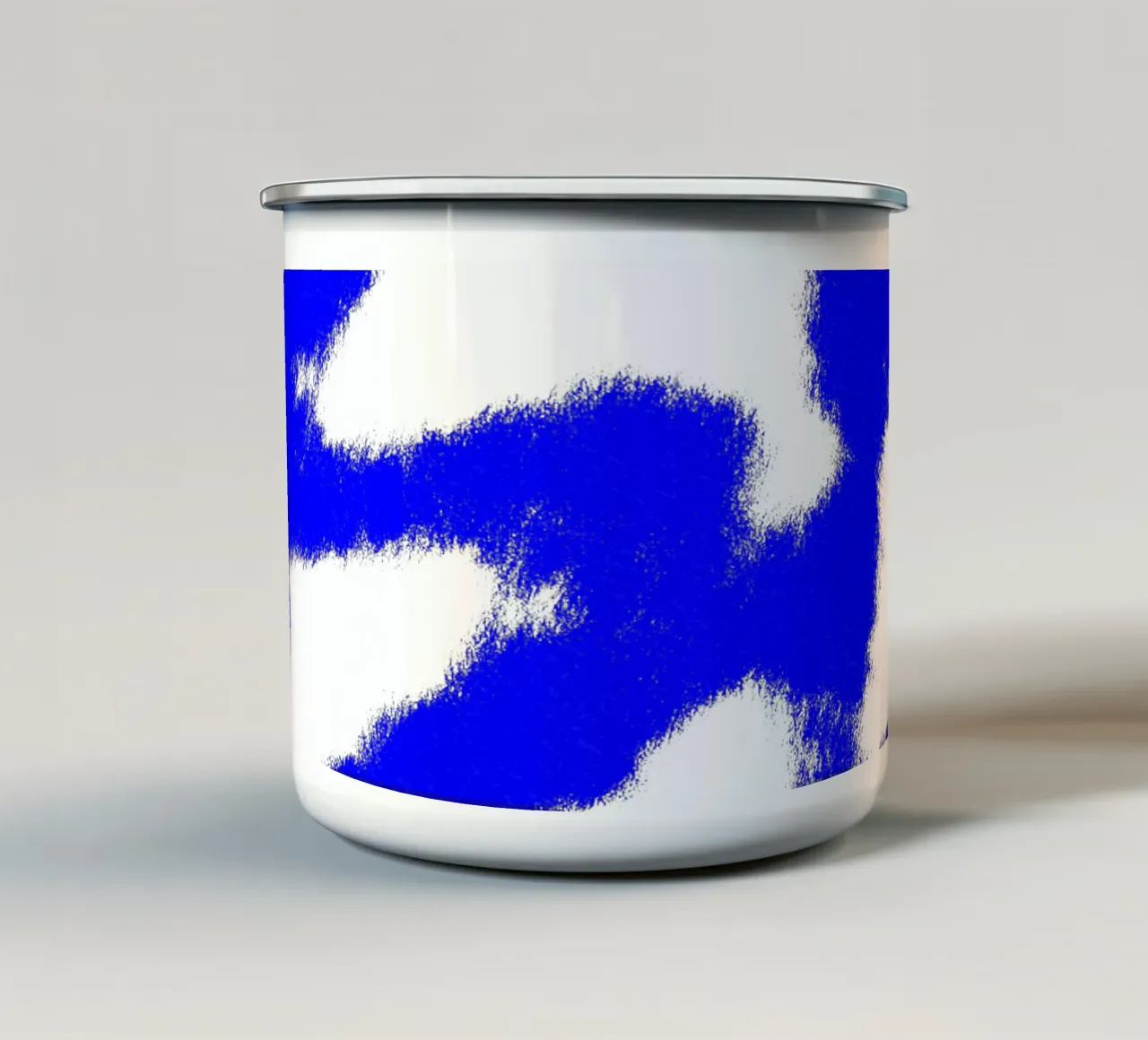 Blue Mesh tazza in smalto da color&shape