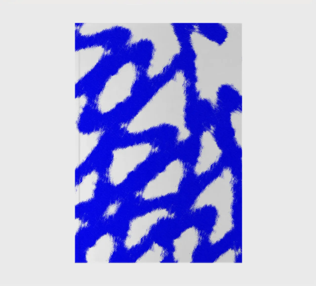 Blue Mesh notebook by color&shape