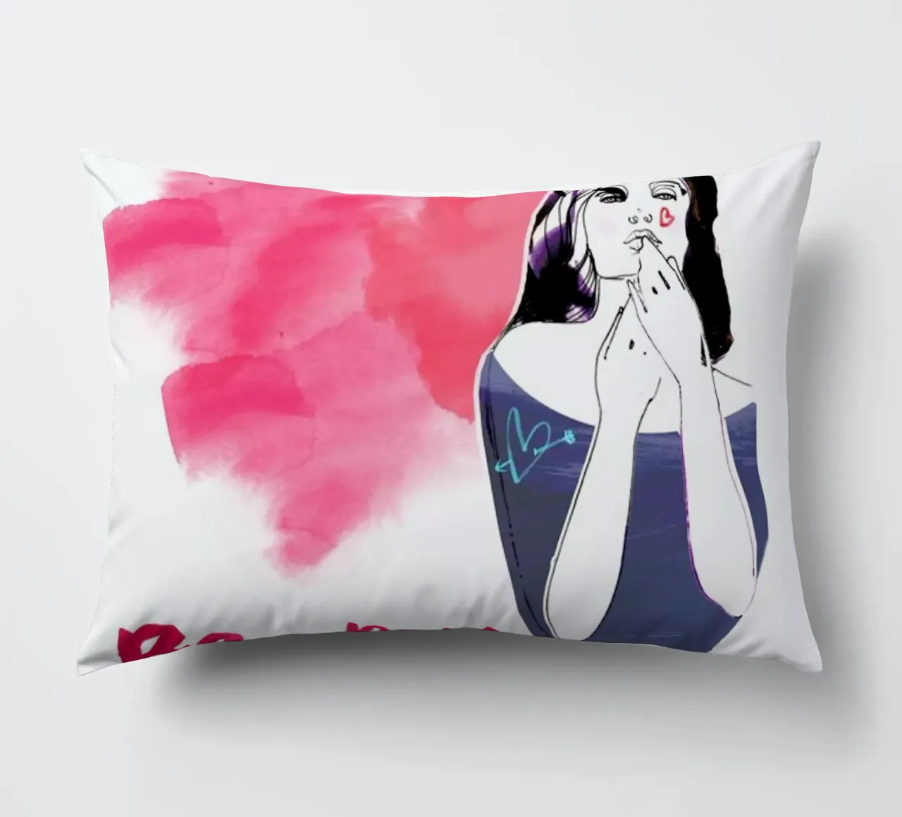 Be My Valentine 2 cuscino da Anja Denz