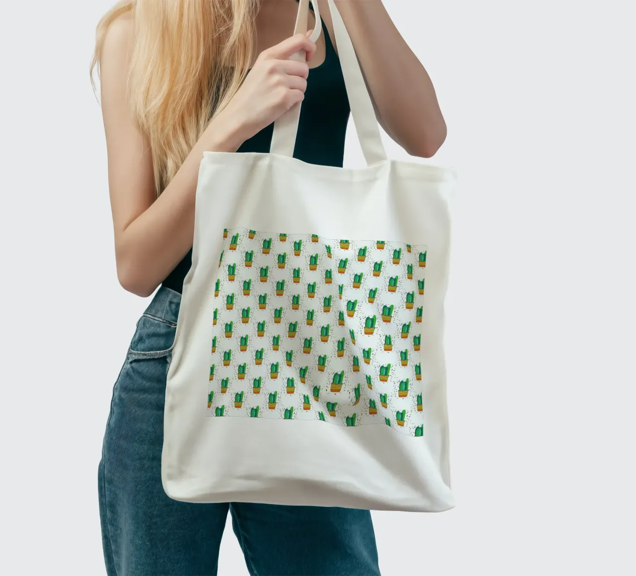 Cacti Cactus borsa in juta da Vasare Nar