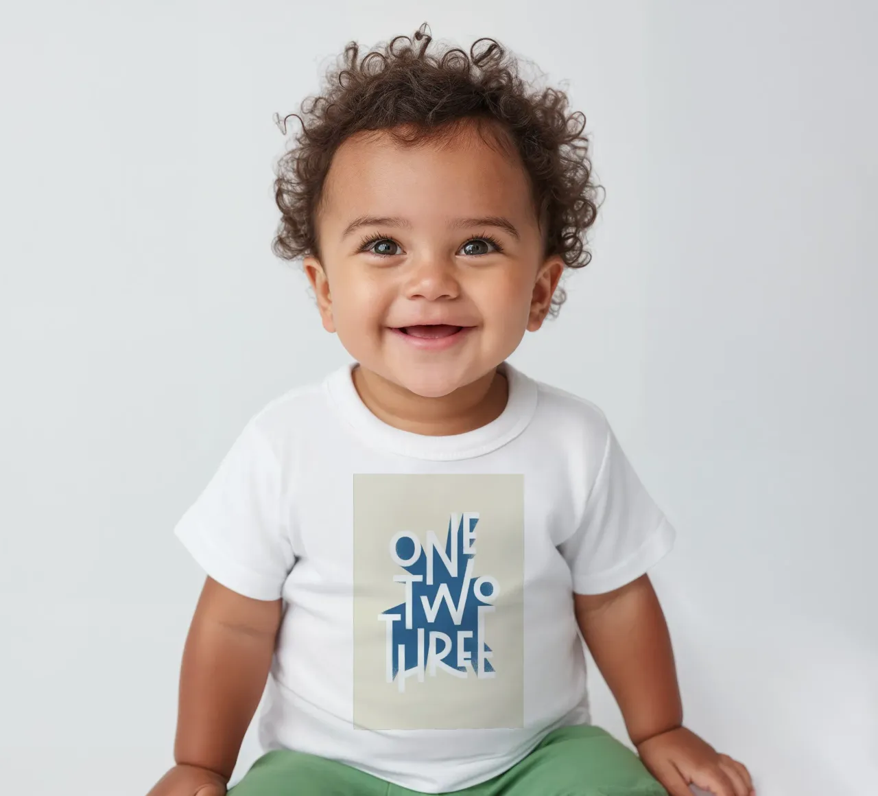One Two Three camiseta de bebé de Summerchamps