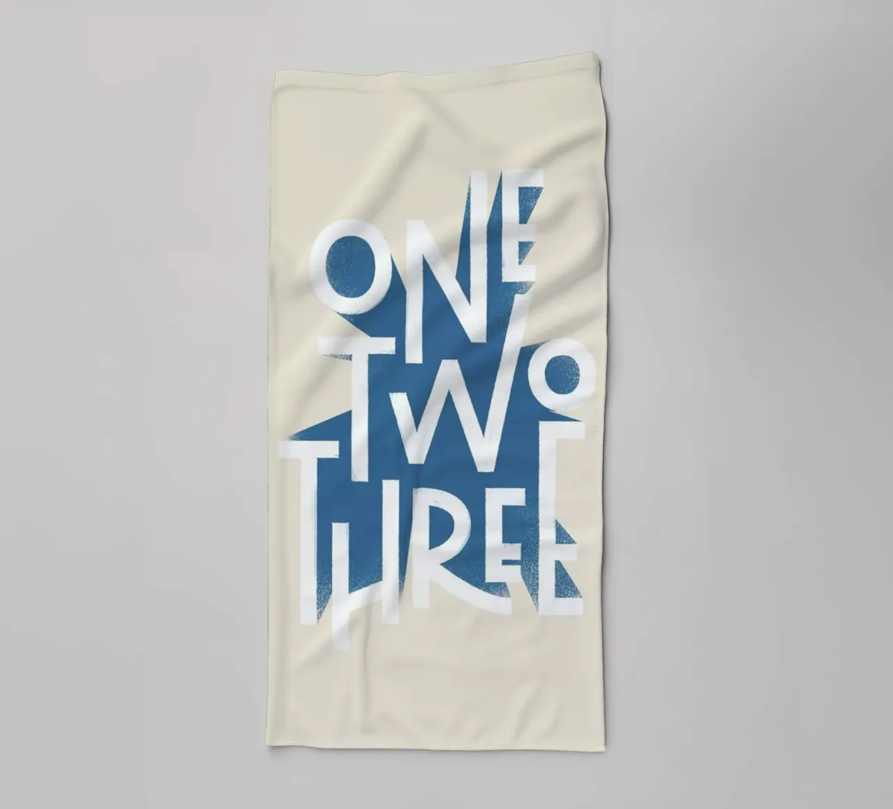 One Two Three asciugamano da bagno da Summerchamps