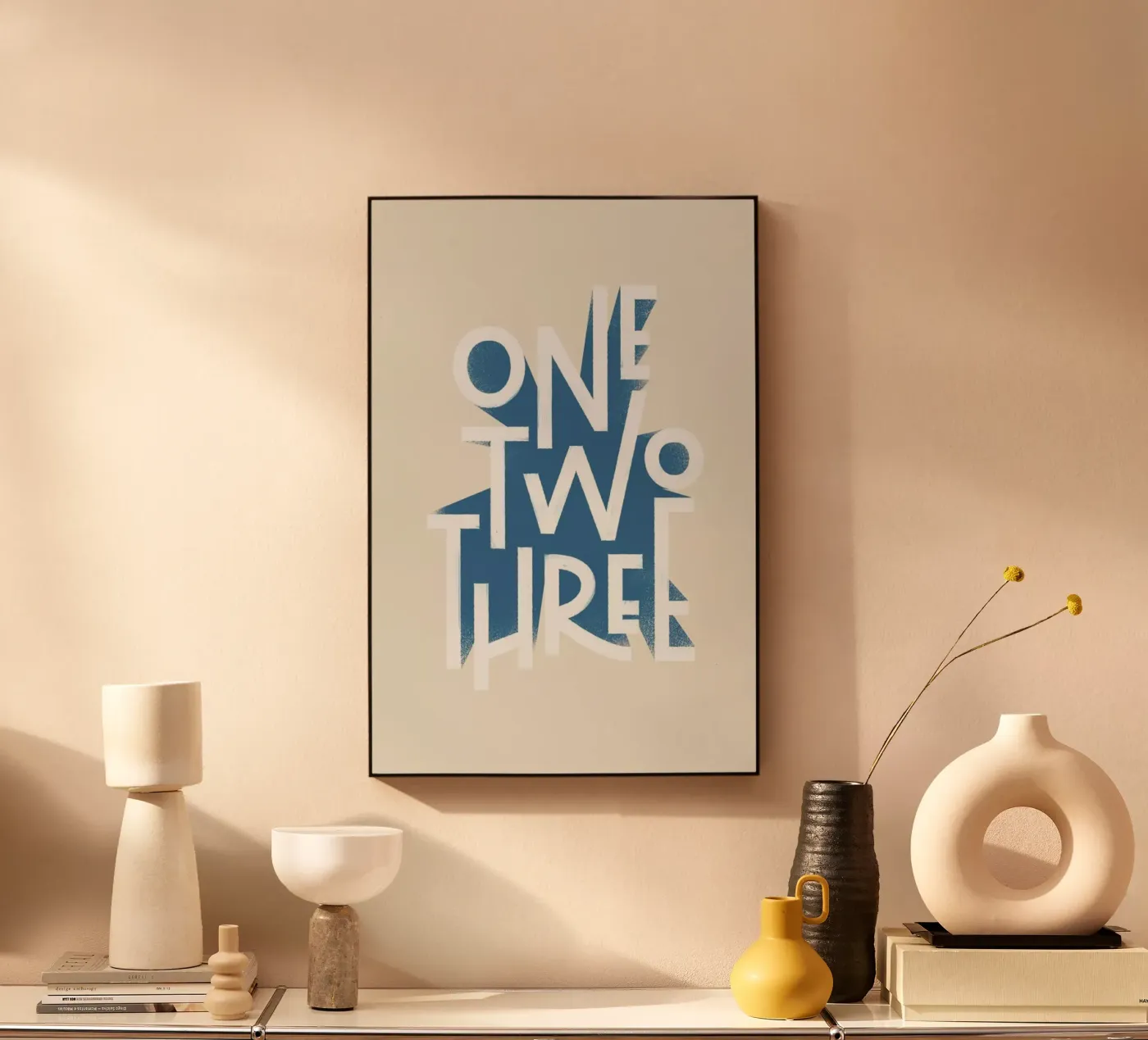 One Two Three Acryl-Glas von Summerchamps