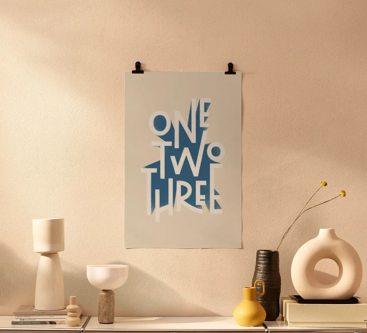 One Two Three poster da Summerchamps