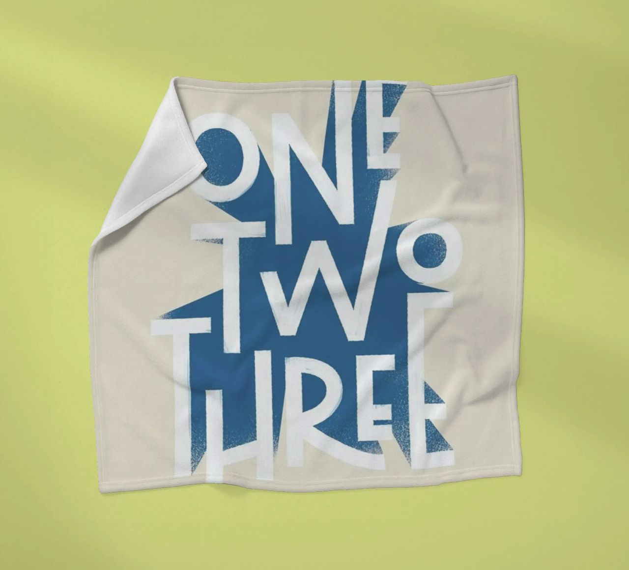 One Two Three coperta in pile da Summerchamps