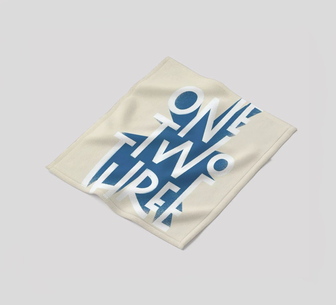 One Two Three coperta in pile da Summerchamps