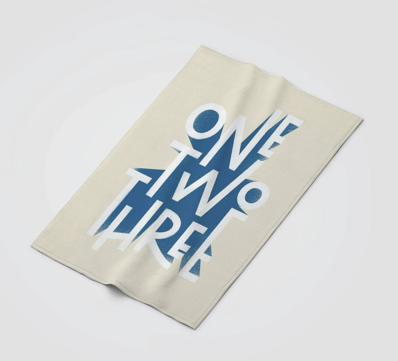 One Two Three coperta in pile da Summerchamps