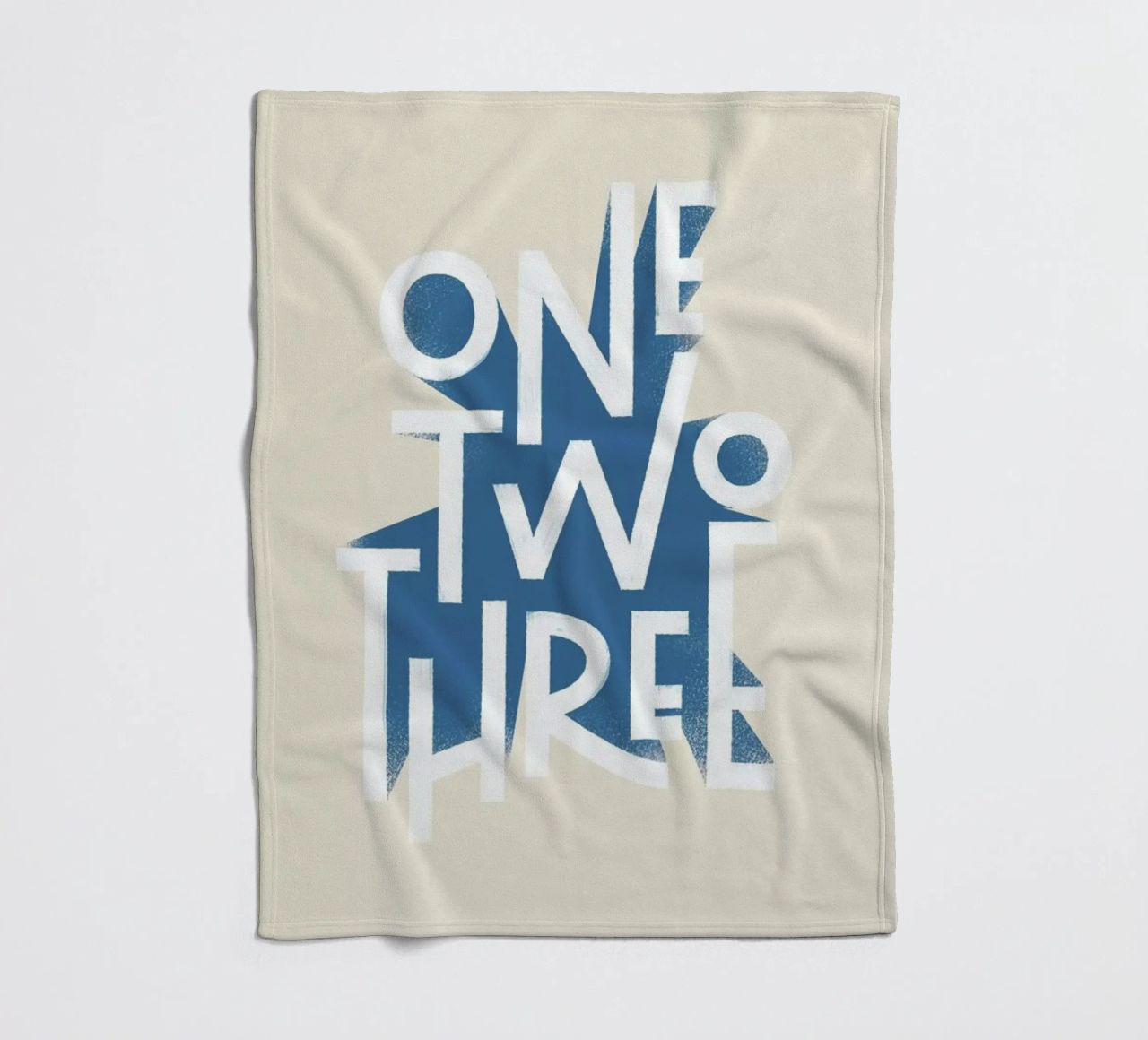 One Two Three coperta in pile da Summerchamps