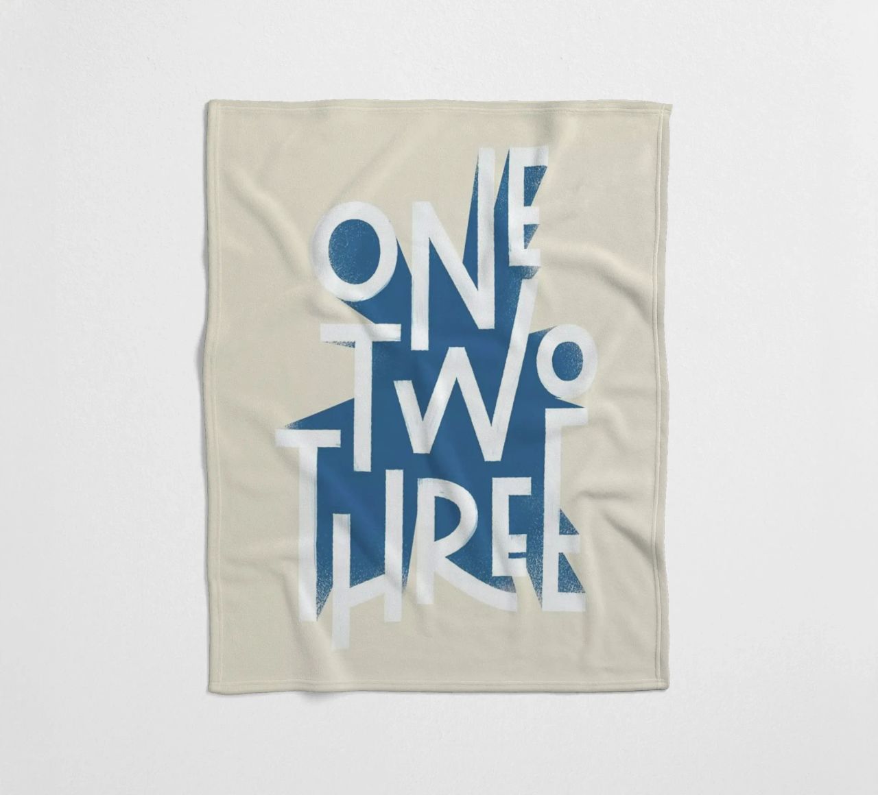 One Two Three coperta in pile da Summerchamps
