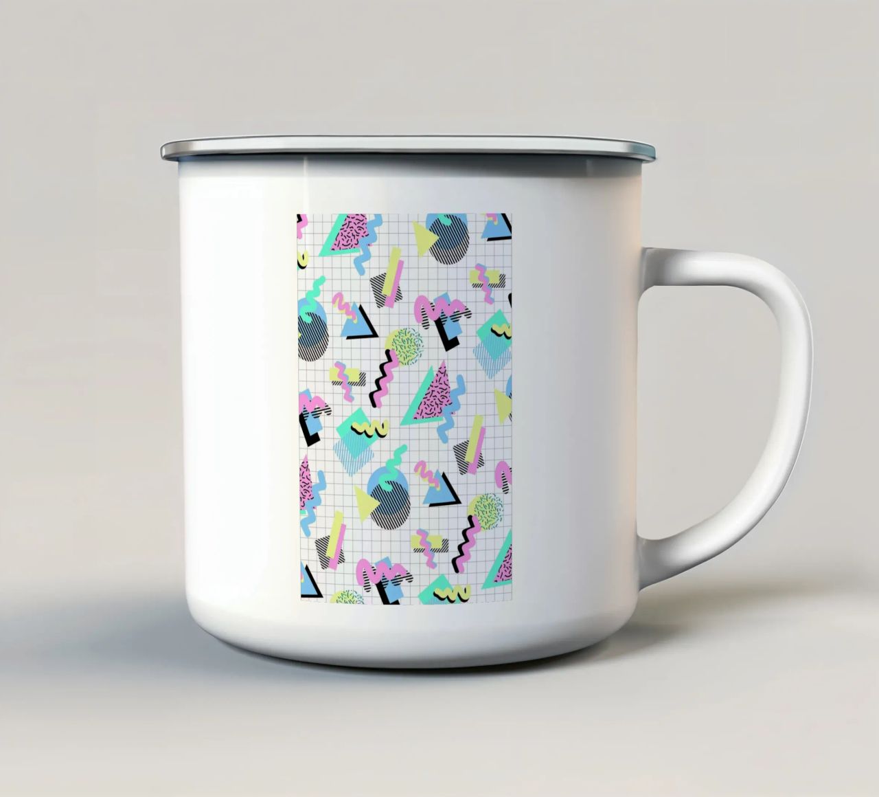If You Could See Inside My Heart tazza in smalto da Hanna Kastl-Lungberg