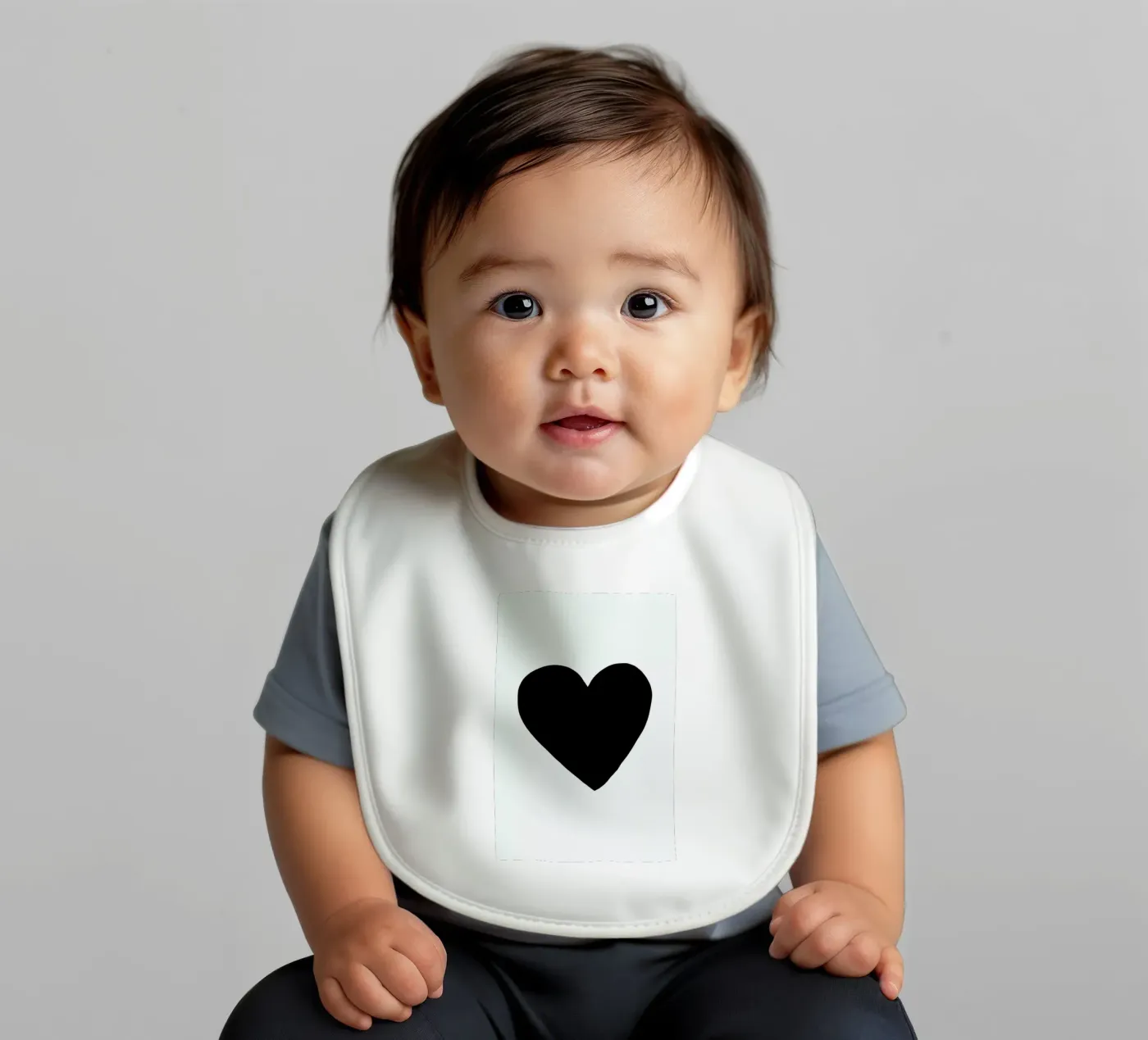 Big Heart bavaglino da Leah Flores