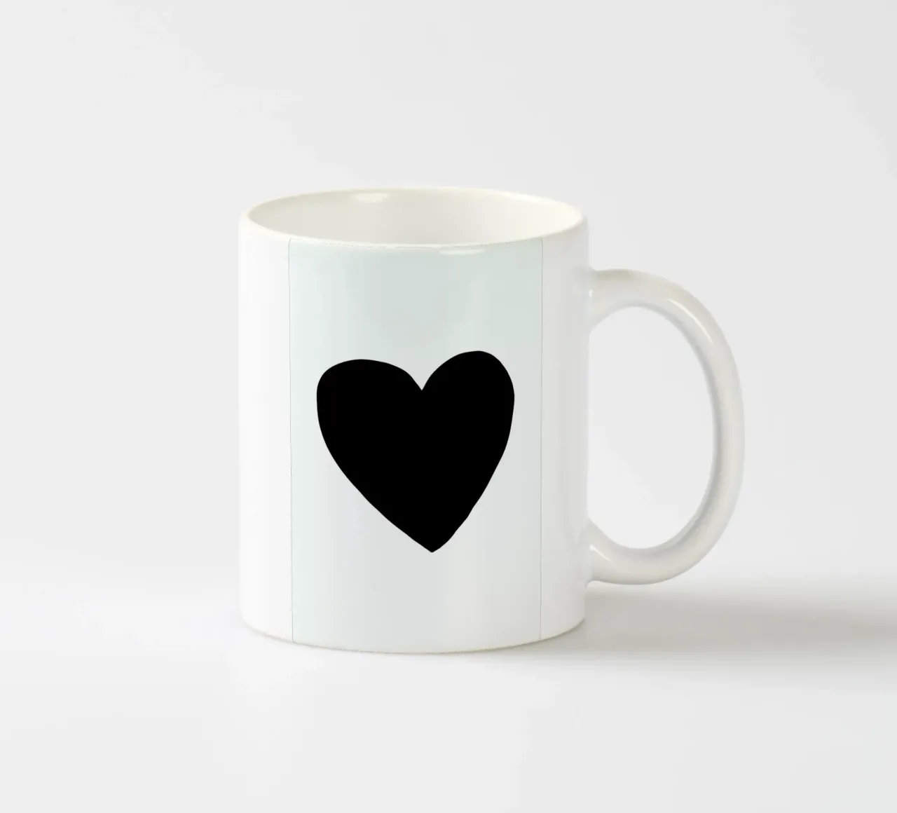 Big Heart tazza in ceramica da Leah Flores