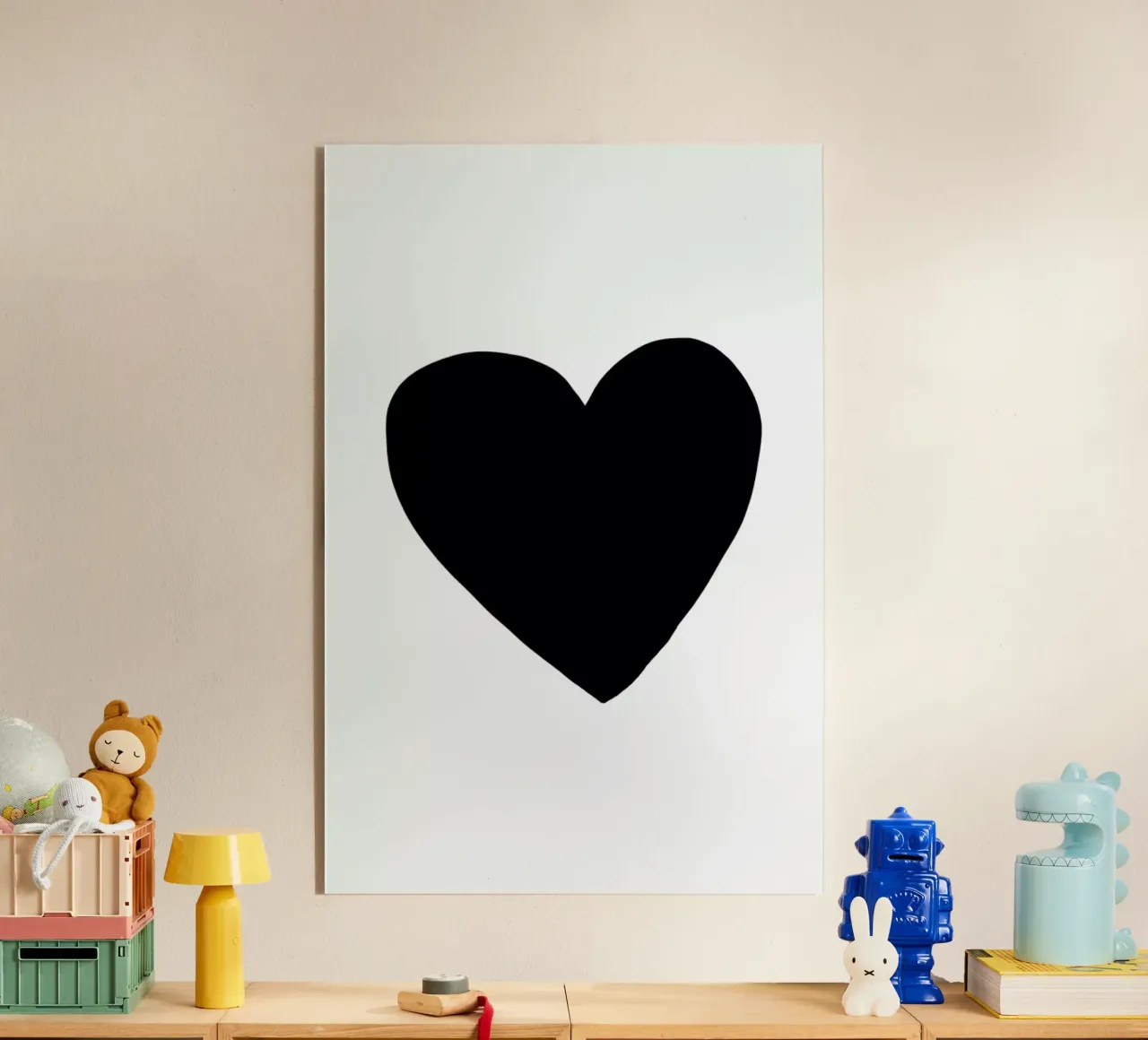 Big Heart plexiglass da Leah Flores