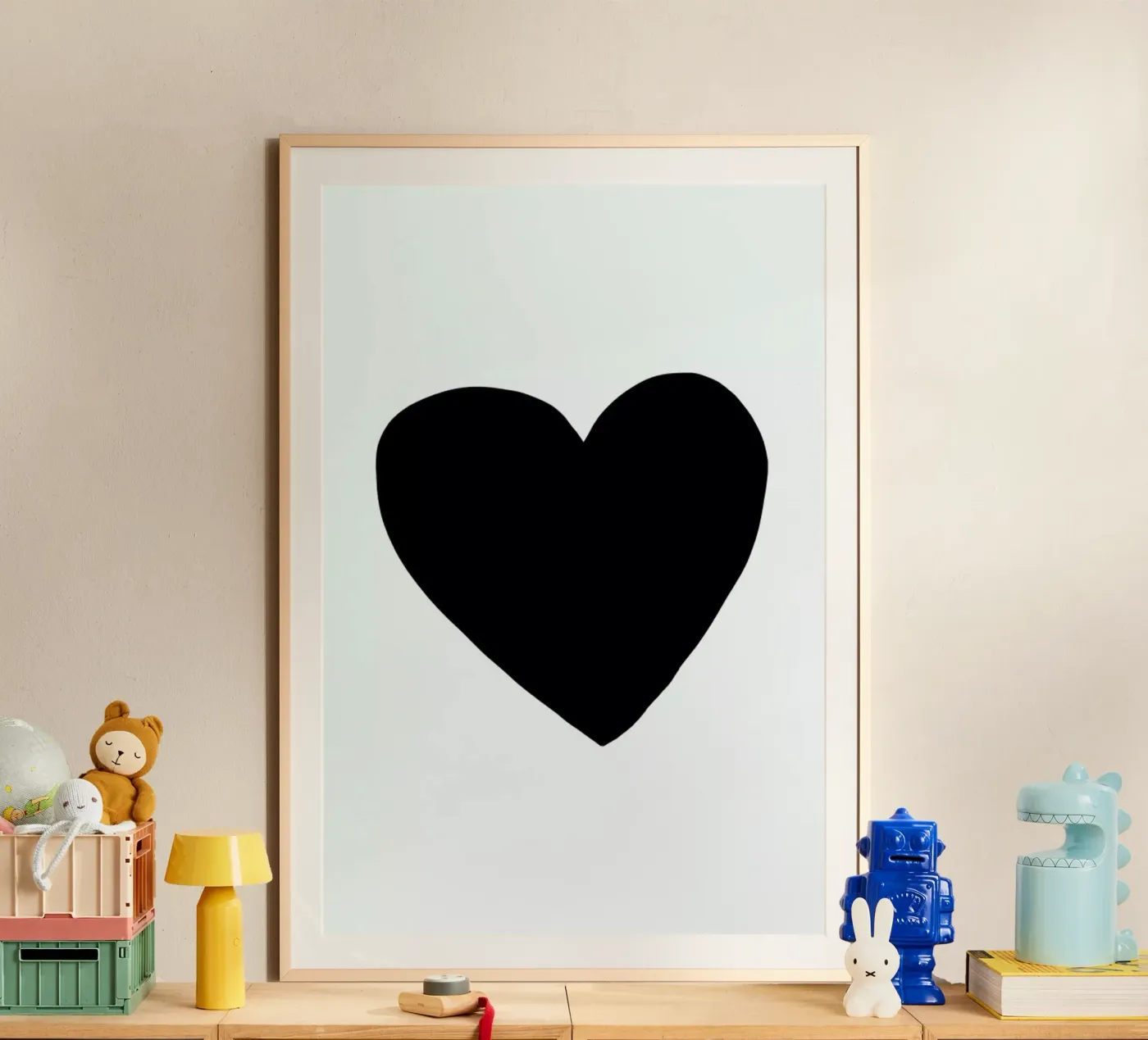 Big Heart poster da Leah Flores