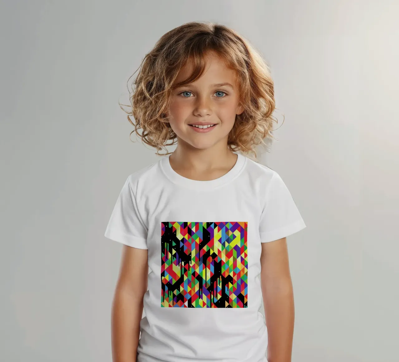 Modern Poster 1 t-shirt bambini da Tyler Dale