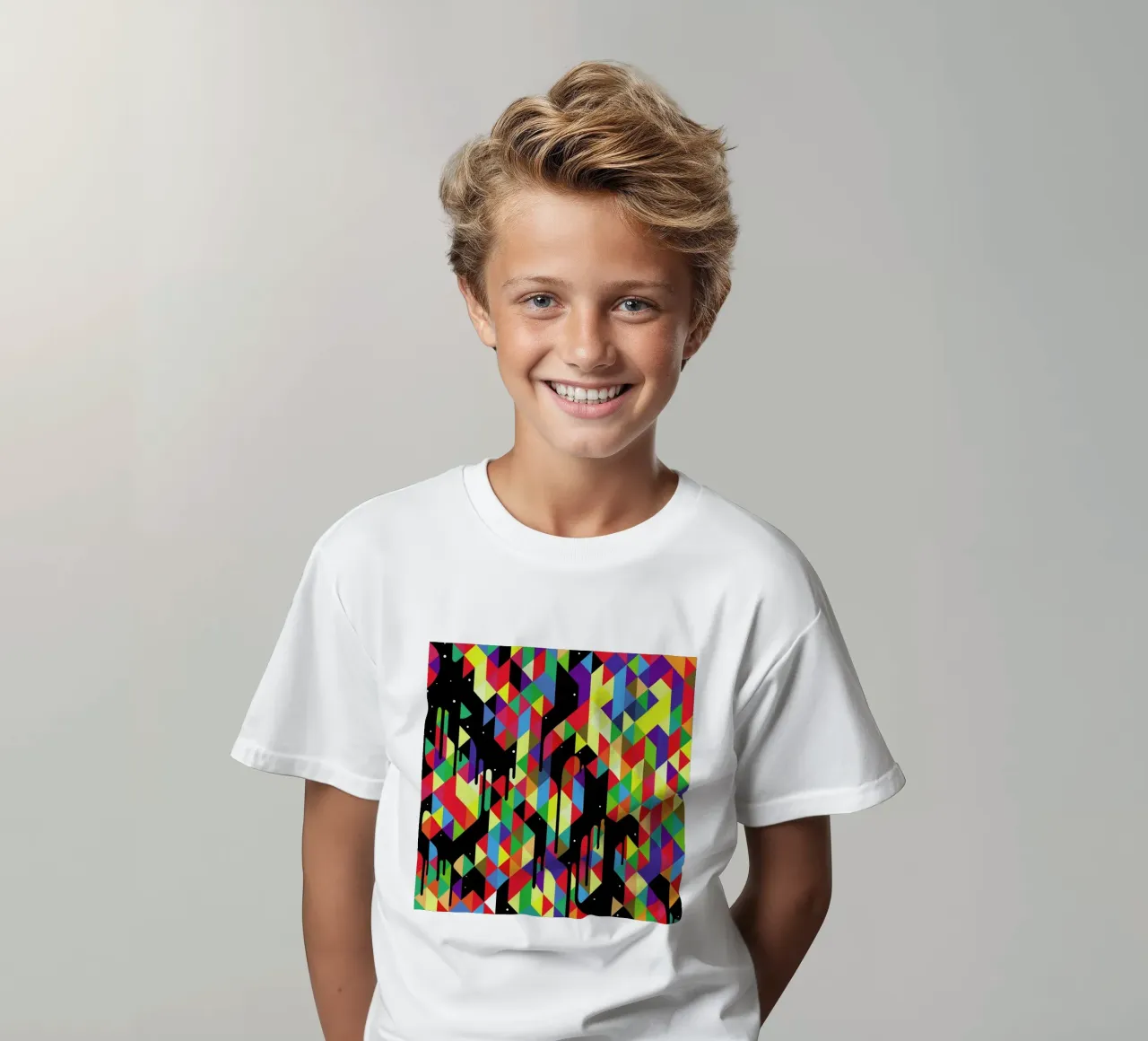 Modern Poster 1 t-shirt bambini da Tyler Dale