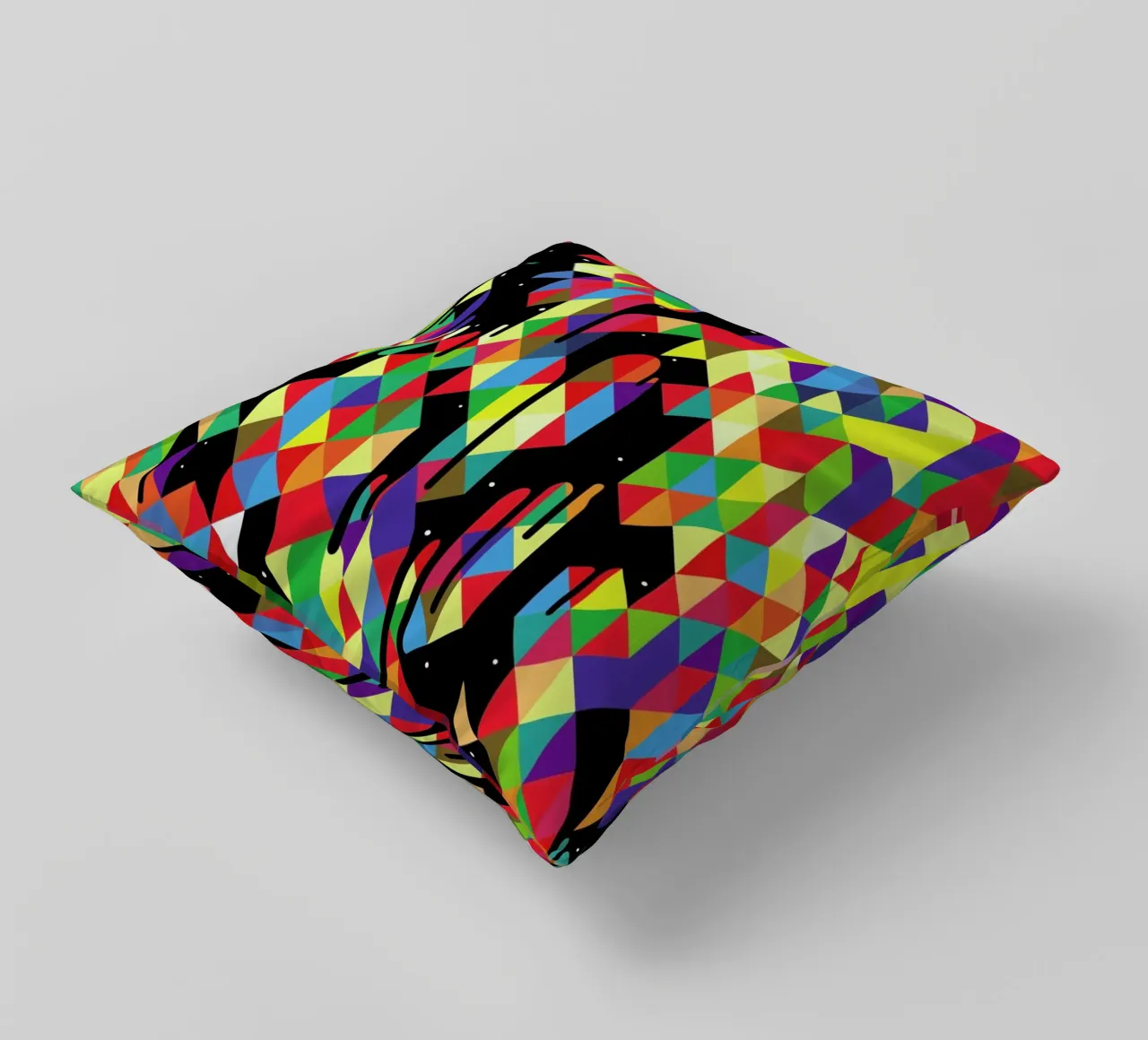 Modern Poster 1 cuscino da Tyler Dale