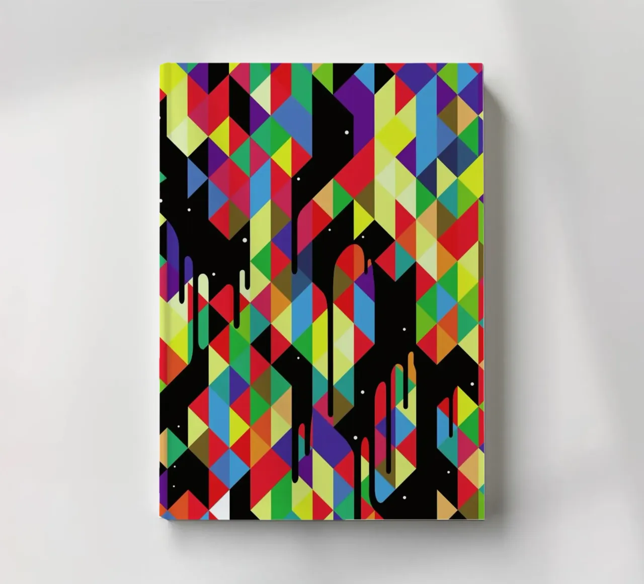 Modern Poster 1 notebook by Tyler Dale