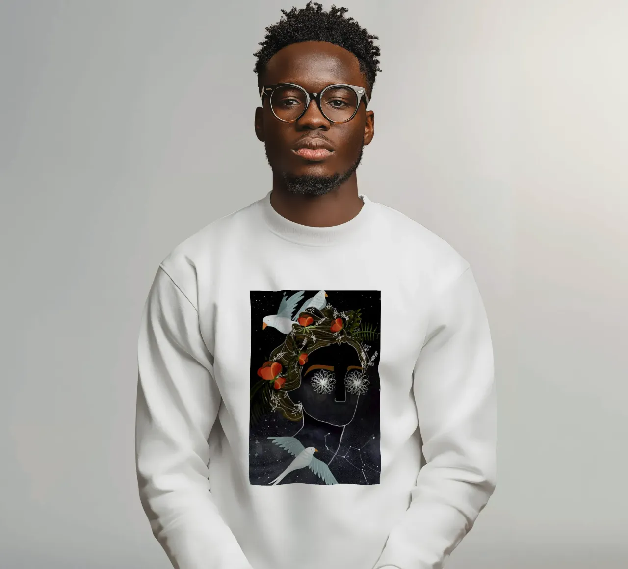 Head in the Clouds felpa da Amalia Restrepo