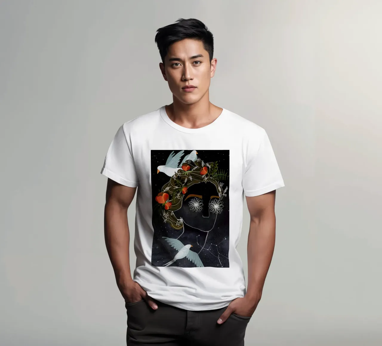 Head in the Clouds t-shirt da Amalia Restrepo