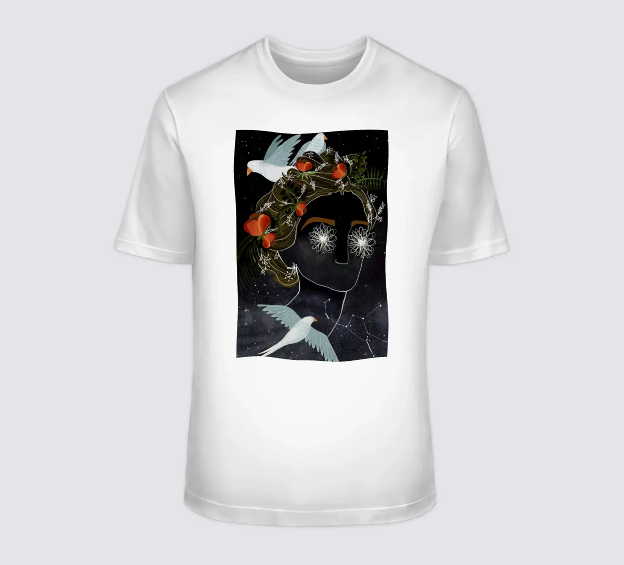 Head in the Clouds t-shirt da Amalia Restrepo